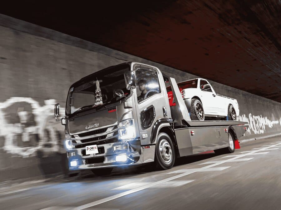 24carfix tow truck service